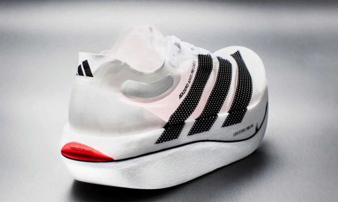 Adizero Adios Pro Evo 3 racing shoes that broke the 2-hour marathon barrier